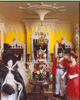 A Regency room with many gothic features, by a customer